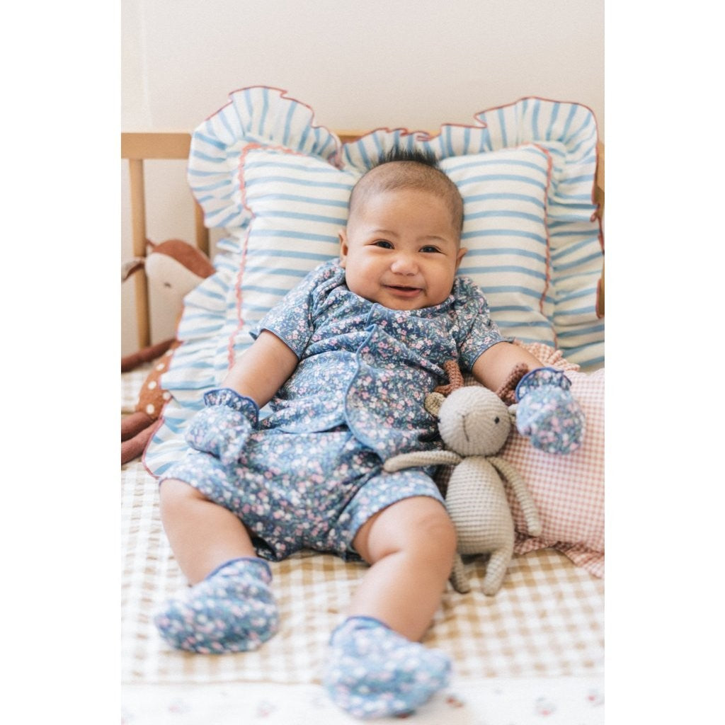 BOHOPANNA - PANNADAILY - PANNA DAILY - BABY & BAYI - SET BABY GIRL PRINT - SET KIDS GIRL PRINT - FLOWERS SERIES - Setelan Anak