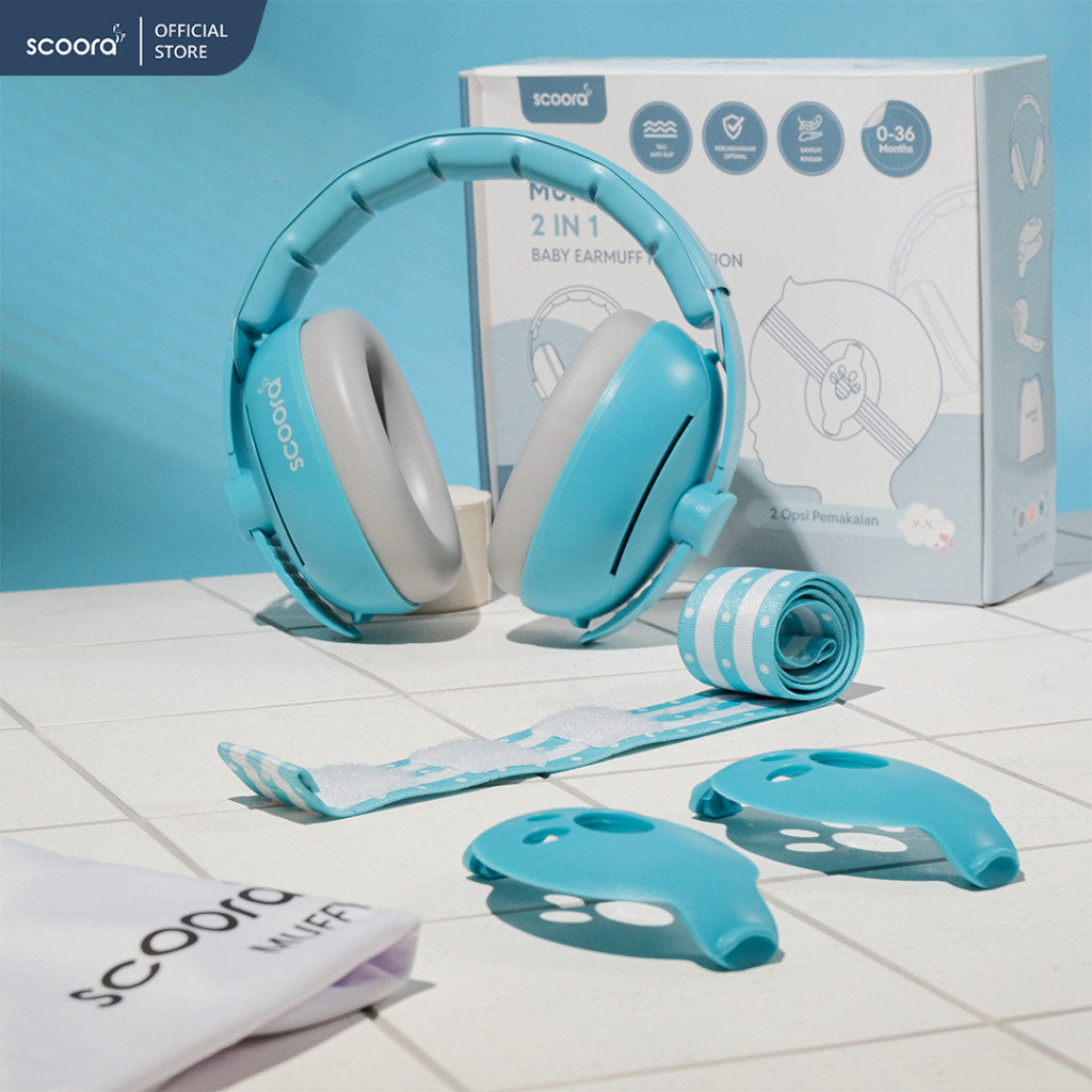 SCOORA Muffy Baby Earmuff Upto 24M 2in1