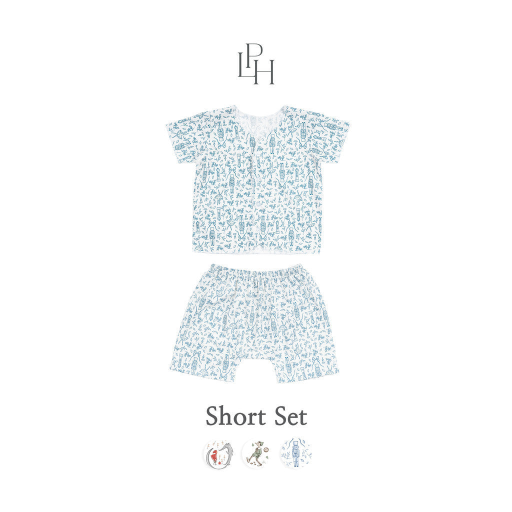 Little Palmerhaus - Little Wear Short Set (Setelan Bayi Lengan Pendek)