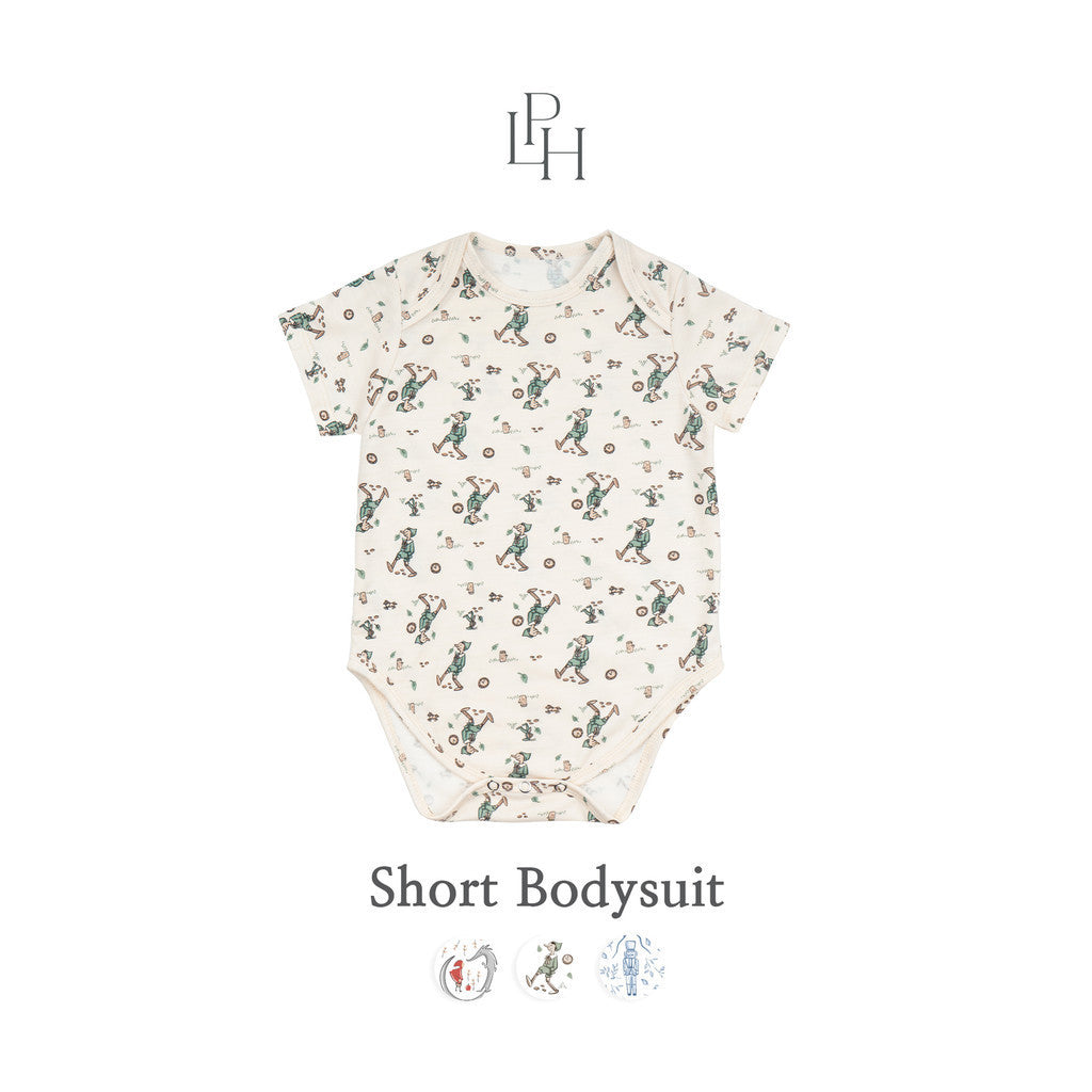 Little Palmerhaus - Little Wear Short Bodysuit (Jumper Bayi)