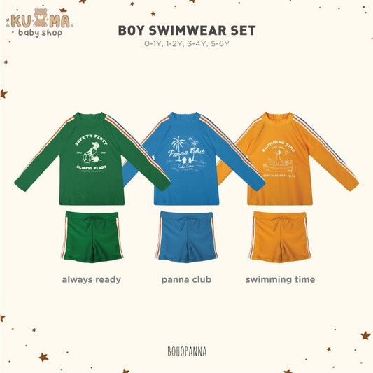 BOHOPANNA - BOY SWIMWEAR SET - Baju Renang Anak Laki-Laki 2482