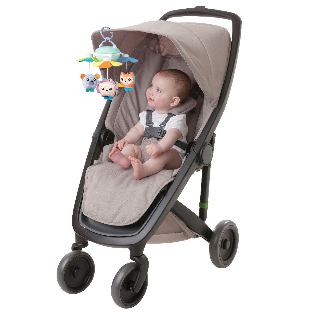Playgro Musical Travel Mobile - Mainan Gantung Stroller - Mainan Gantung Tempat Tidur Crib Bayi