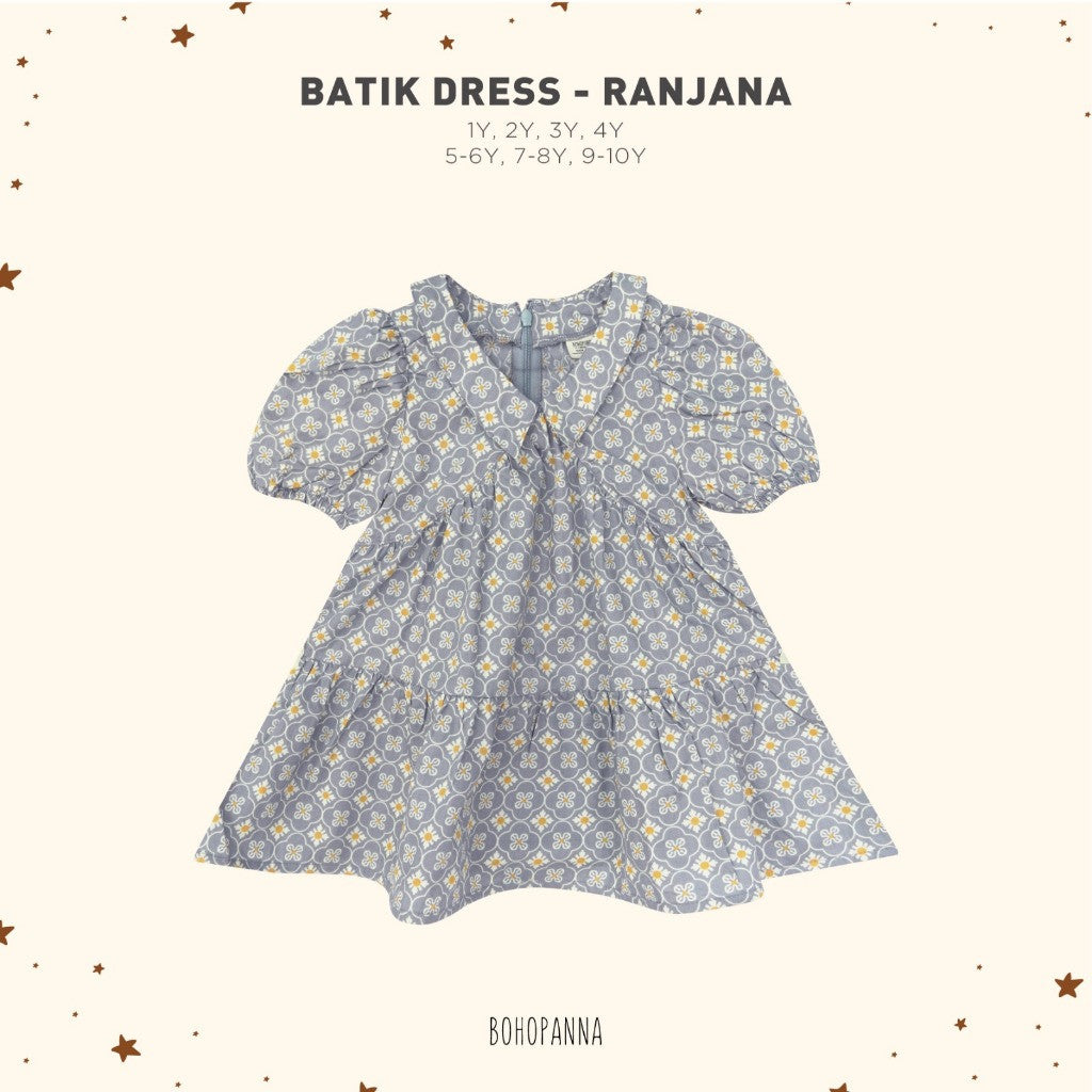 BOHOPANNA - BATIK DRESS - Dress Batik Anak Perempuan