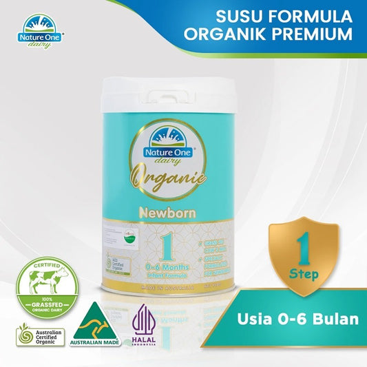 Susu Formula Organik Nature One Dairy Organic Step 1 900 Gram 0 - 6 bulan