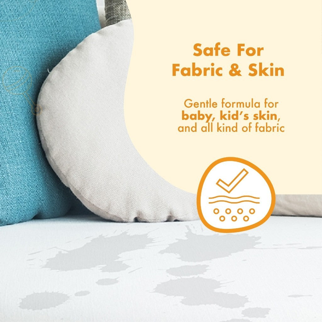 BerryC Naturalle Stain Remover 100ml Pembersih Noda Membandel pada Pakaian Menghilangkan Bau & Mensterilkan Bahan Natural. Aman untuk Pakaian