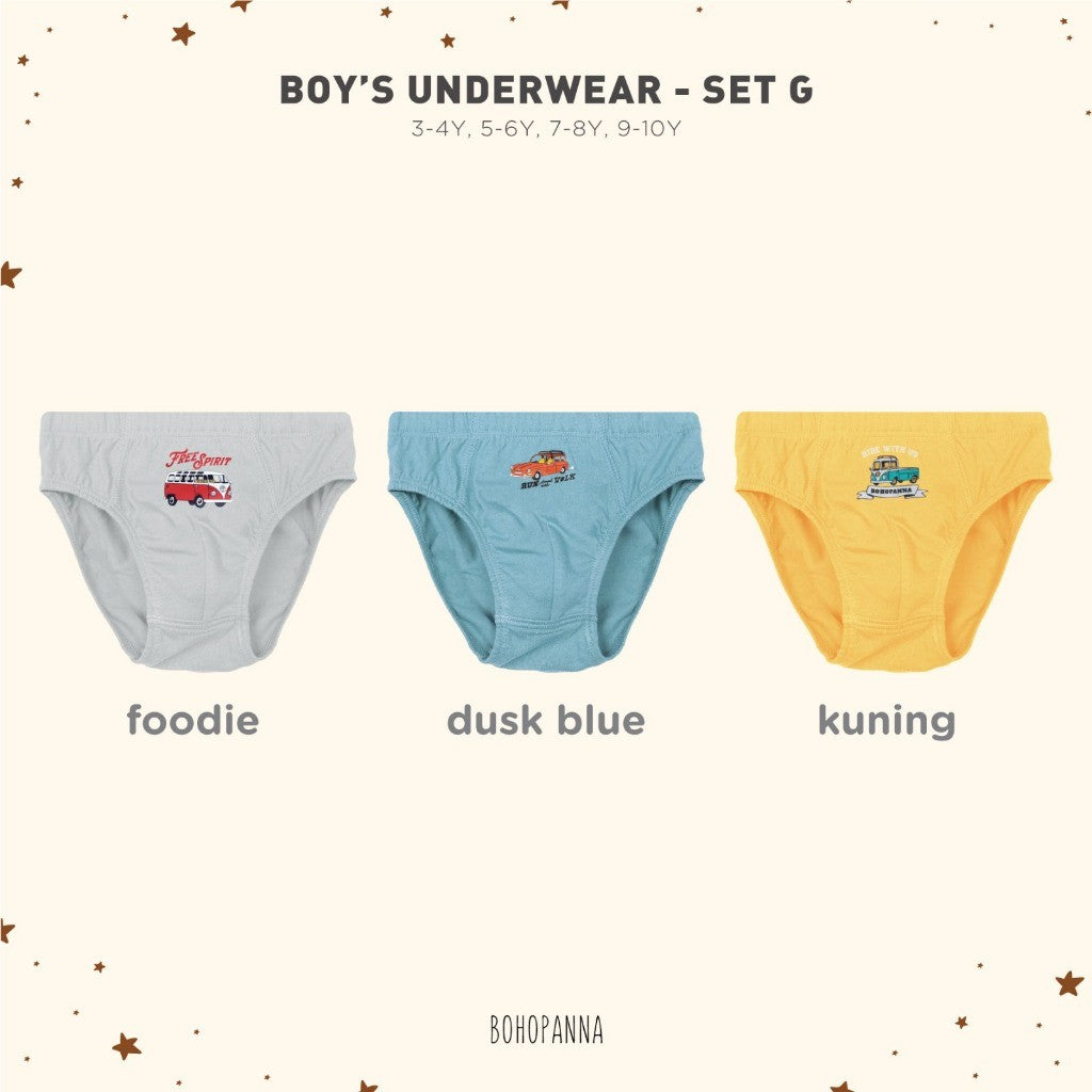 BOHOPANNA - BOY'S UNDERWEAR - Celana Dalam Anak Laki-Laki 5551