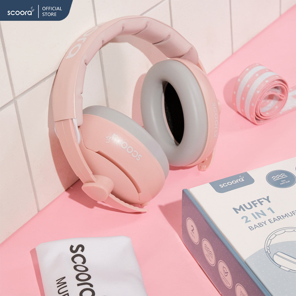 SCOORA Muffy Baby Earmuff Upto 24M 2in1