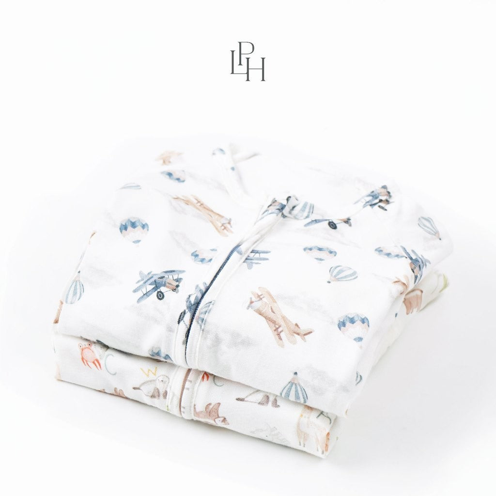 Little Palmerhaus - Tencel Sleepsuit 2.0 (Jumpsuit Bayi)