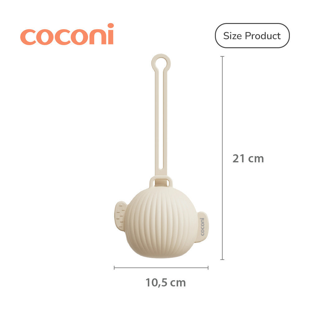 COCONI Pacifier Protector | Tempat Penyimpanan Empeng Gantungan Silikon
