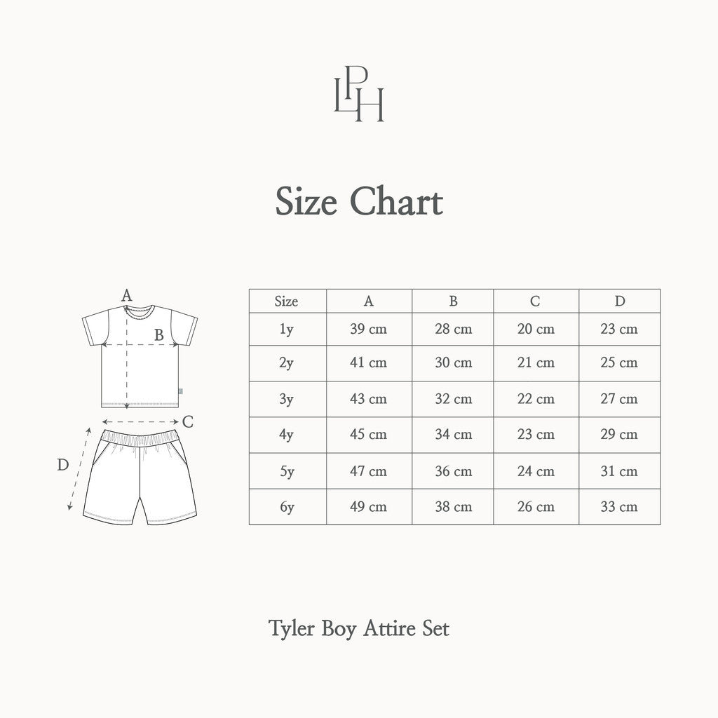 Little Palmerhaus - PLAYFUL SPRING - Tyler Boy Attire Set (Setelan Anak Laki-laki)
