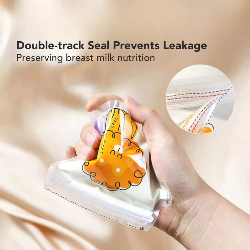 Sakumini Disposable Breastmilk Storage Bag Kantong Asi & Kanton Susu Bubuk Susu Bayi Thermal Sensor Suhu