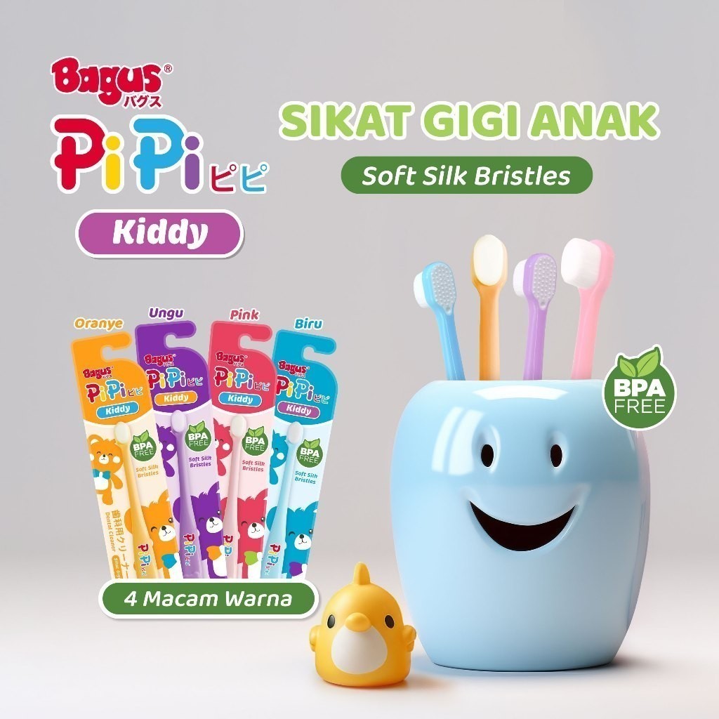 Bagus PiPi Toothbrush Kiddy - Sikat Gigi Anak