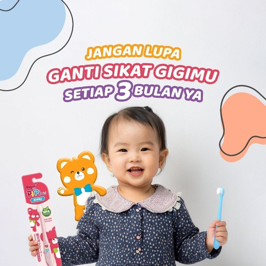 Bagus PiPi Toothbrush Kiddy - Sikat Gigi Anak