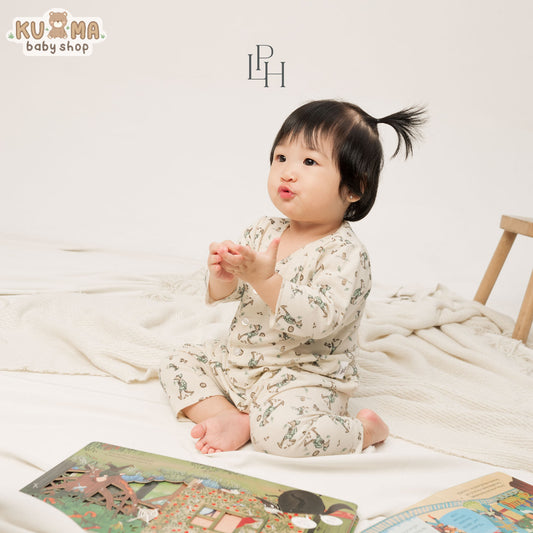 Little Palmerhaus - Little Wear Long Set (Setelan Bayi Lengan Panjang)