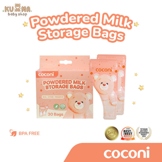 COCONI Powdered Milk Storage Bags 30pcs | Kantong Susu Bubuk Bayi BPA Free