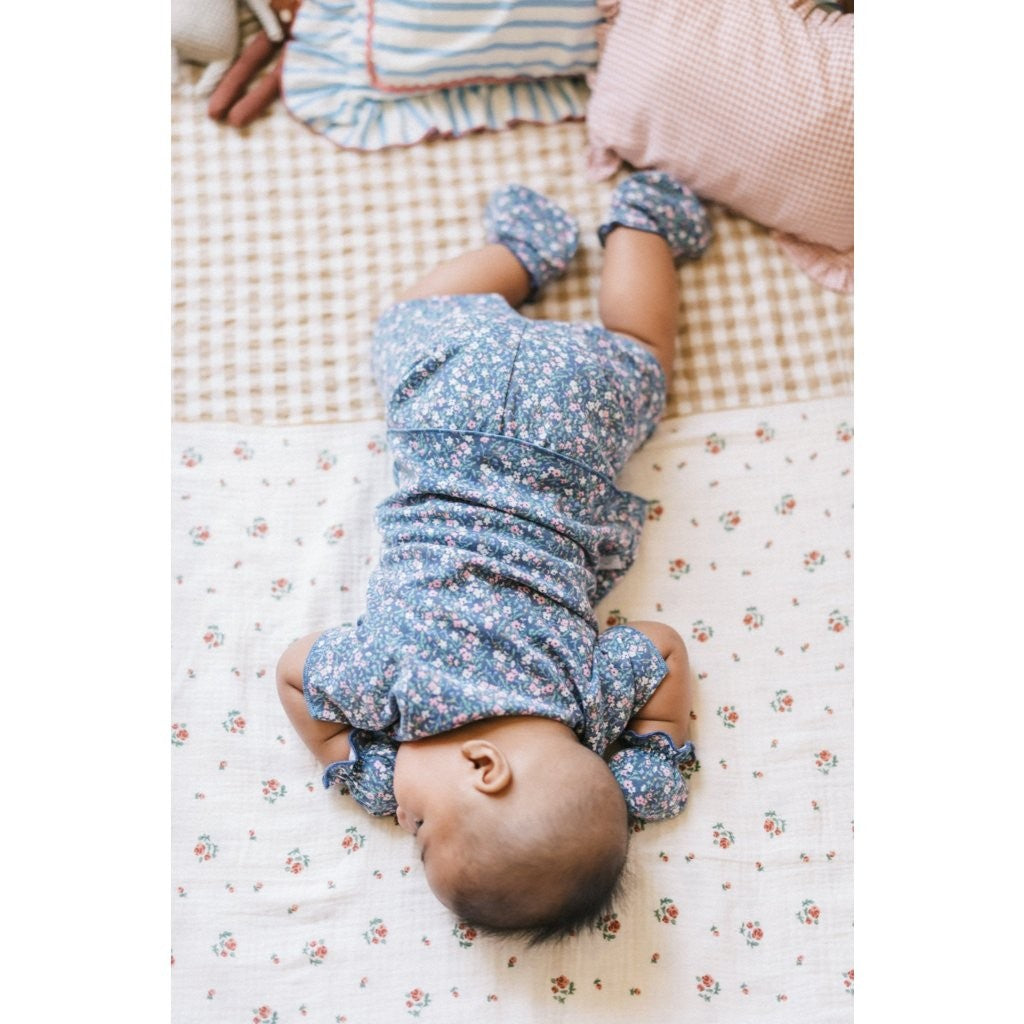 BOHOPANNA - PANNADAILY - PANNA DAILY - BABY & BAYI - SET BABY GIRL PRINT - SET KIDS GIRL PRINT - FLOWERS SERIES - Setelan Anak