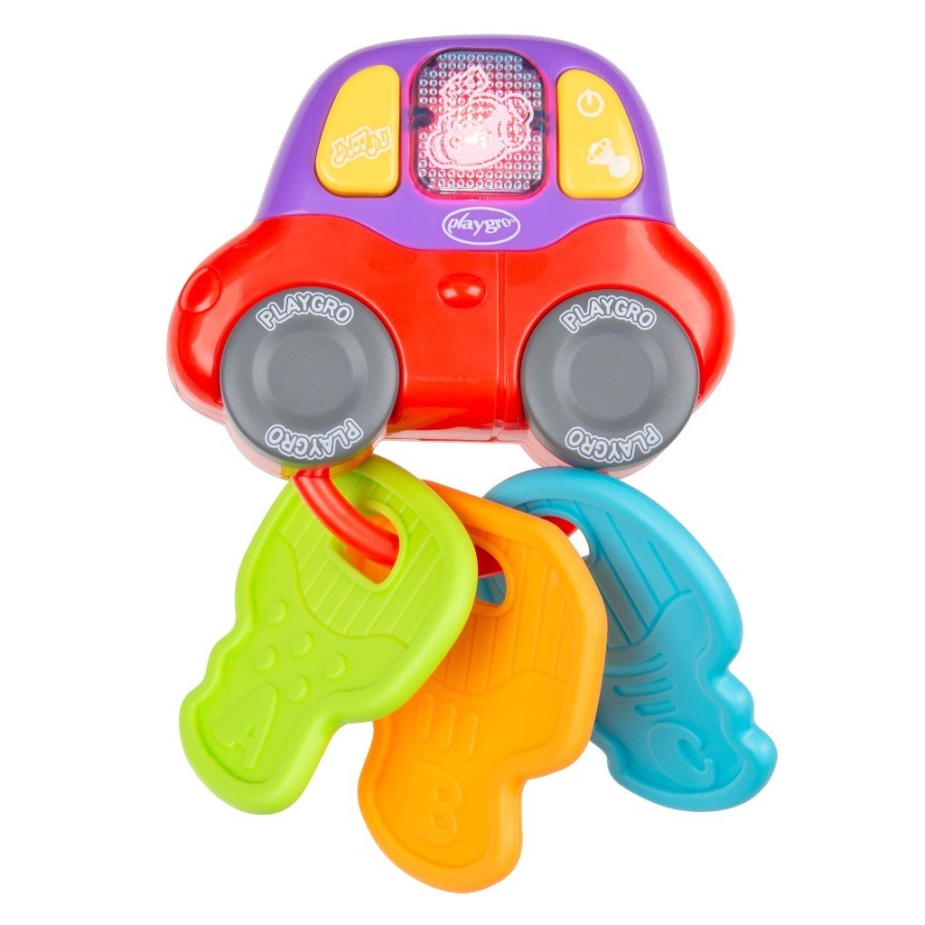 Playgro Beep and Play Keys - Mainan Gigit dan Edukasi Anak Bayi Balita