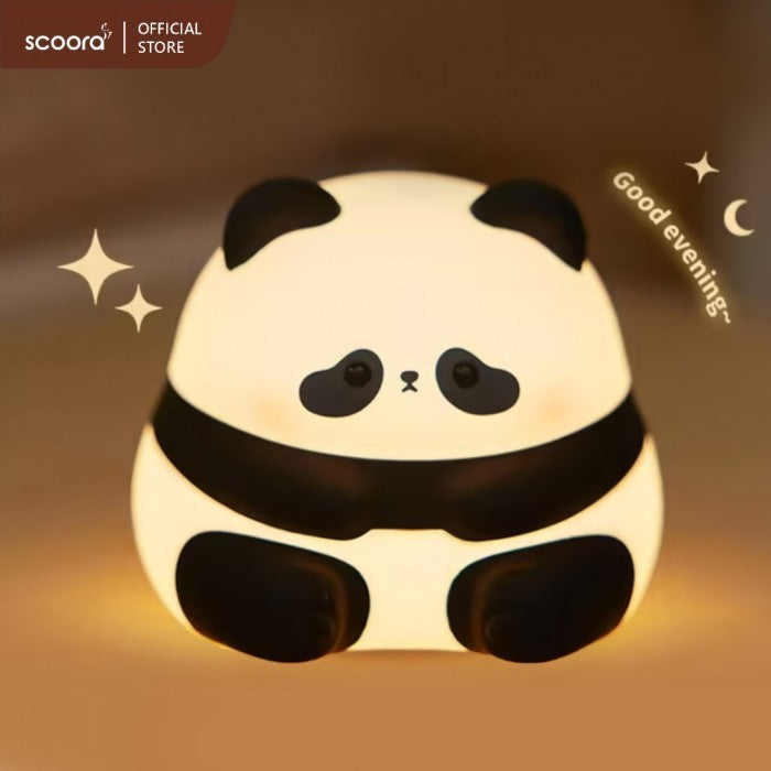 Scoora Raizin Lampu Tidur Silicone Tepuk Rechargeable