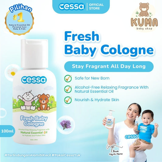 Cessa Fresh Baby Cologne 100 Ml - Perfume & Nourishing Skin Baby