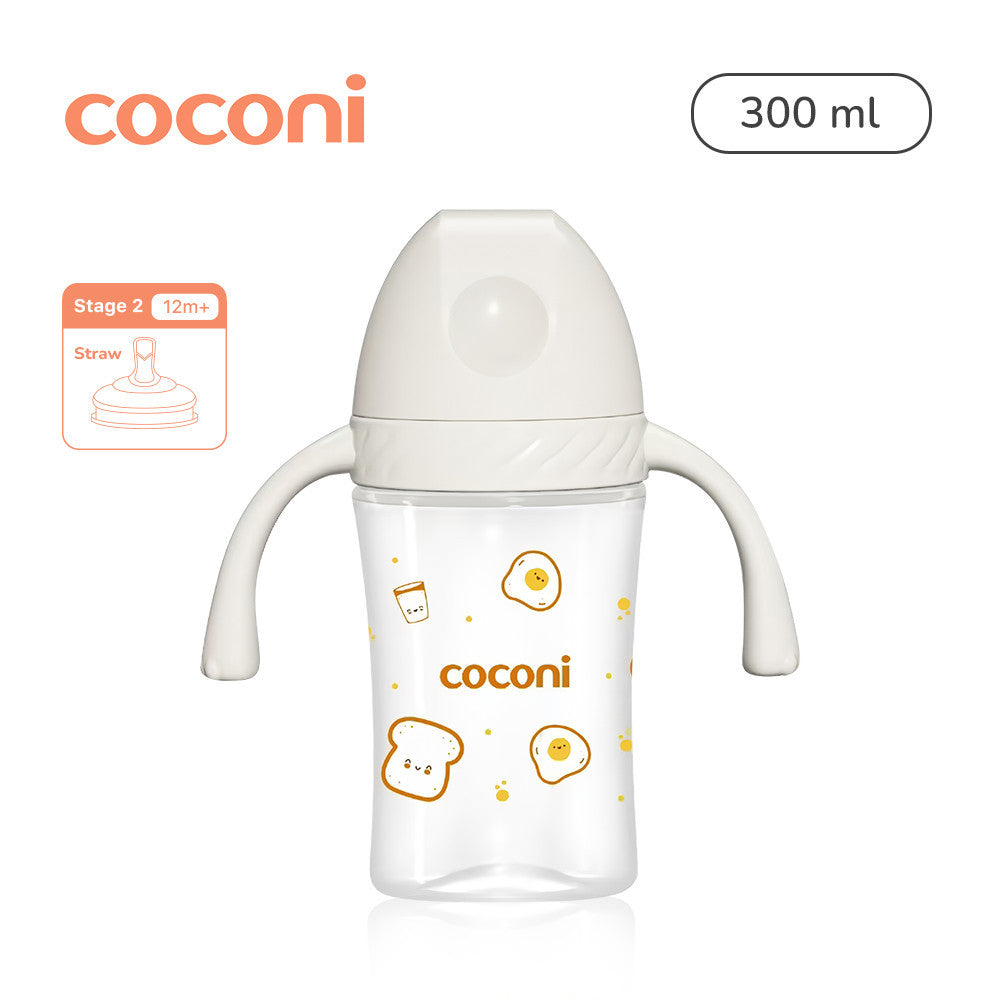COCONI Dental-Care Sippy Cup | 240ml 300ml | Botol Minum Anak Bayi Dengan Pemberat Spout Straw BPA FREE