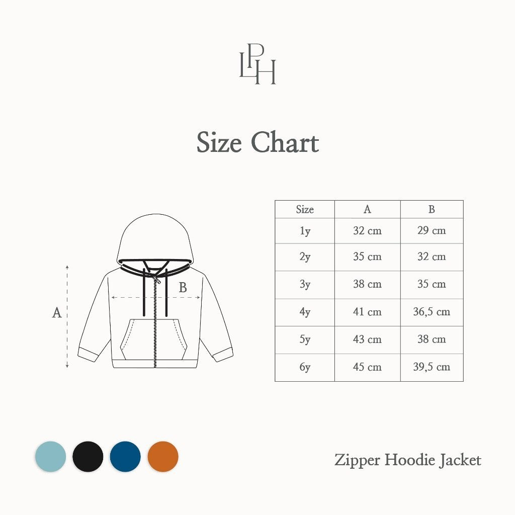 Little Palmerhaus - Zipper Hoodie Jacket 2 (Jaket Hoodie Anak)