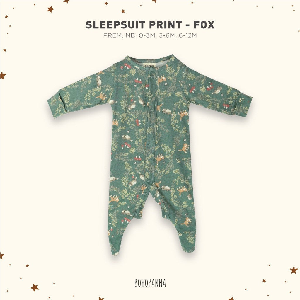 BOHOPANNA - SLEEPSUIT PRINT 2.0 2481 - BAJU TIDUR BAYI