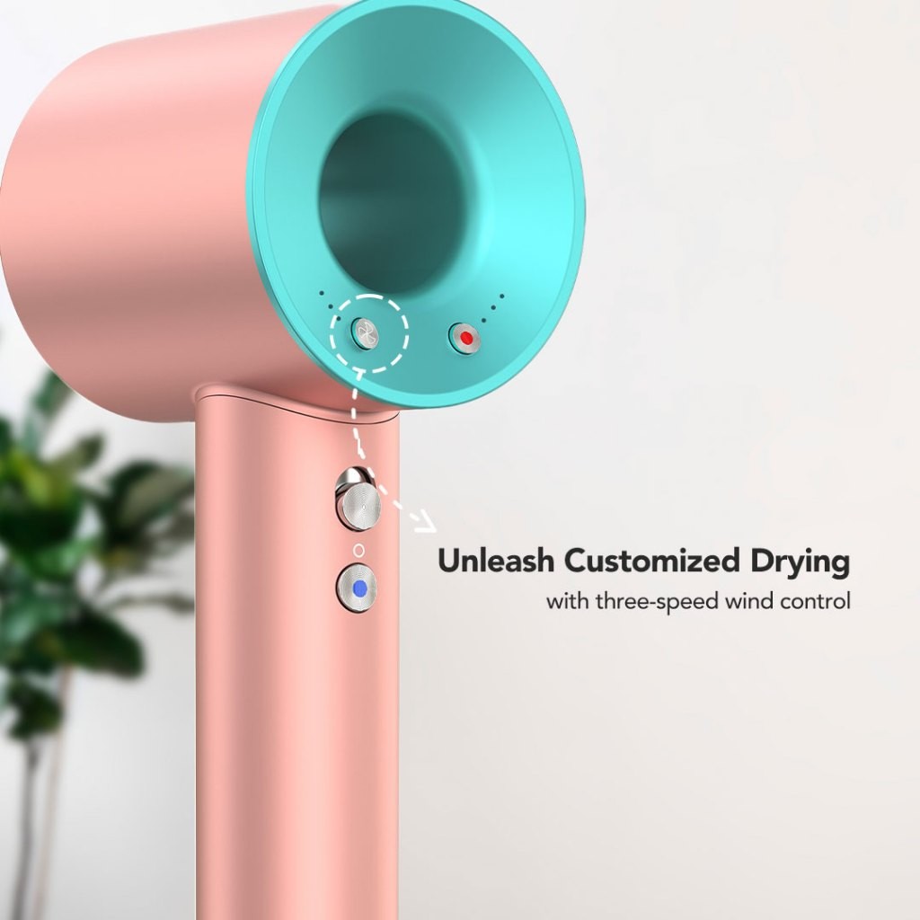 Sakumini Super Speed Hair Dryer Tourmaline Alat Pengering Rambut High Speed Turbo