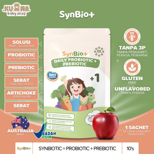 Probiotic + Prebiotic - Synbio+ Untuk Pencernaan Anak Dengan Probiotik
