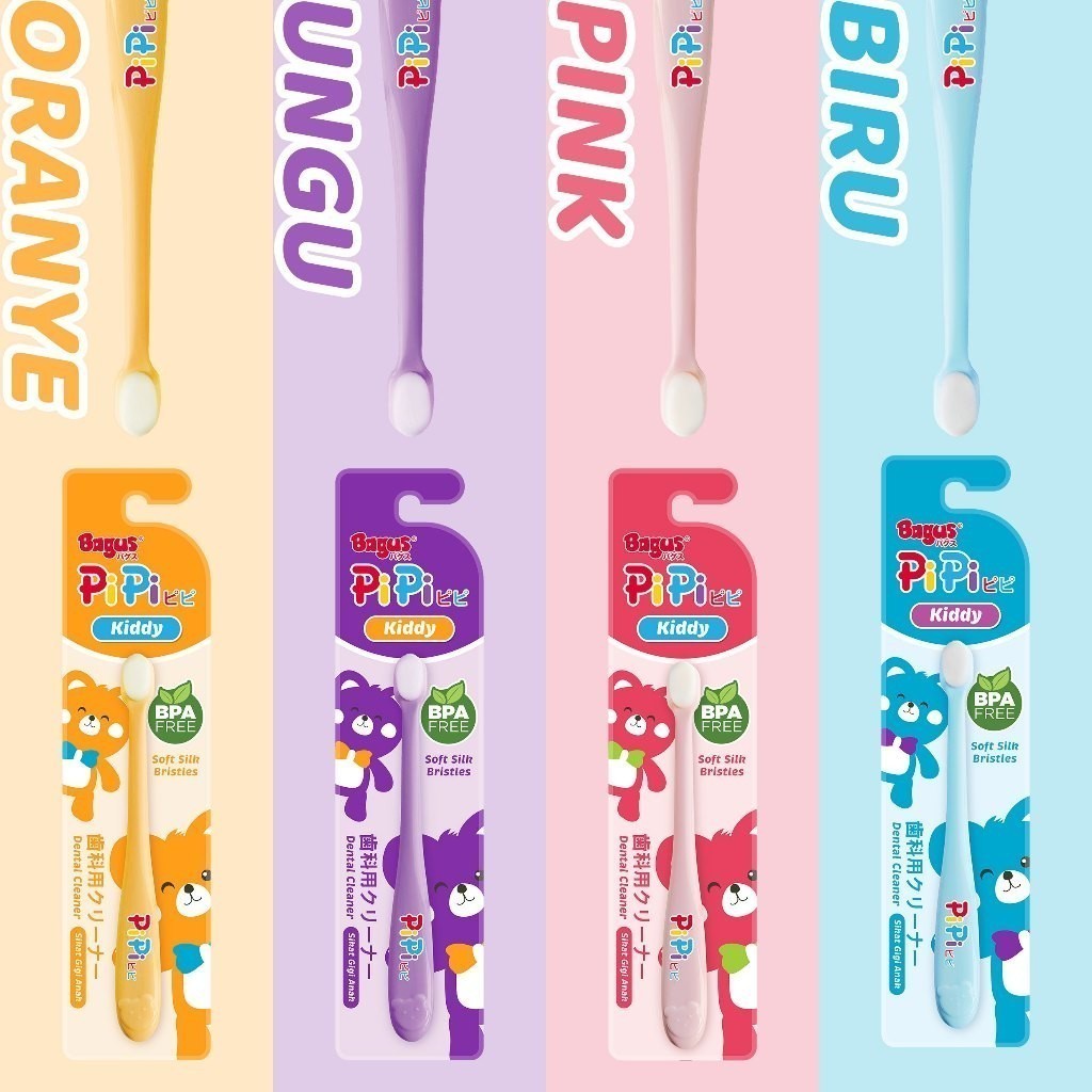 Bagus PiPi Toothbrush Kiddy - Sikat Gigi Anak