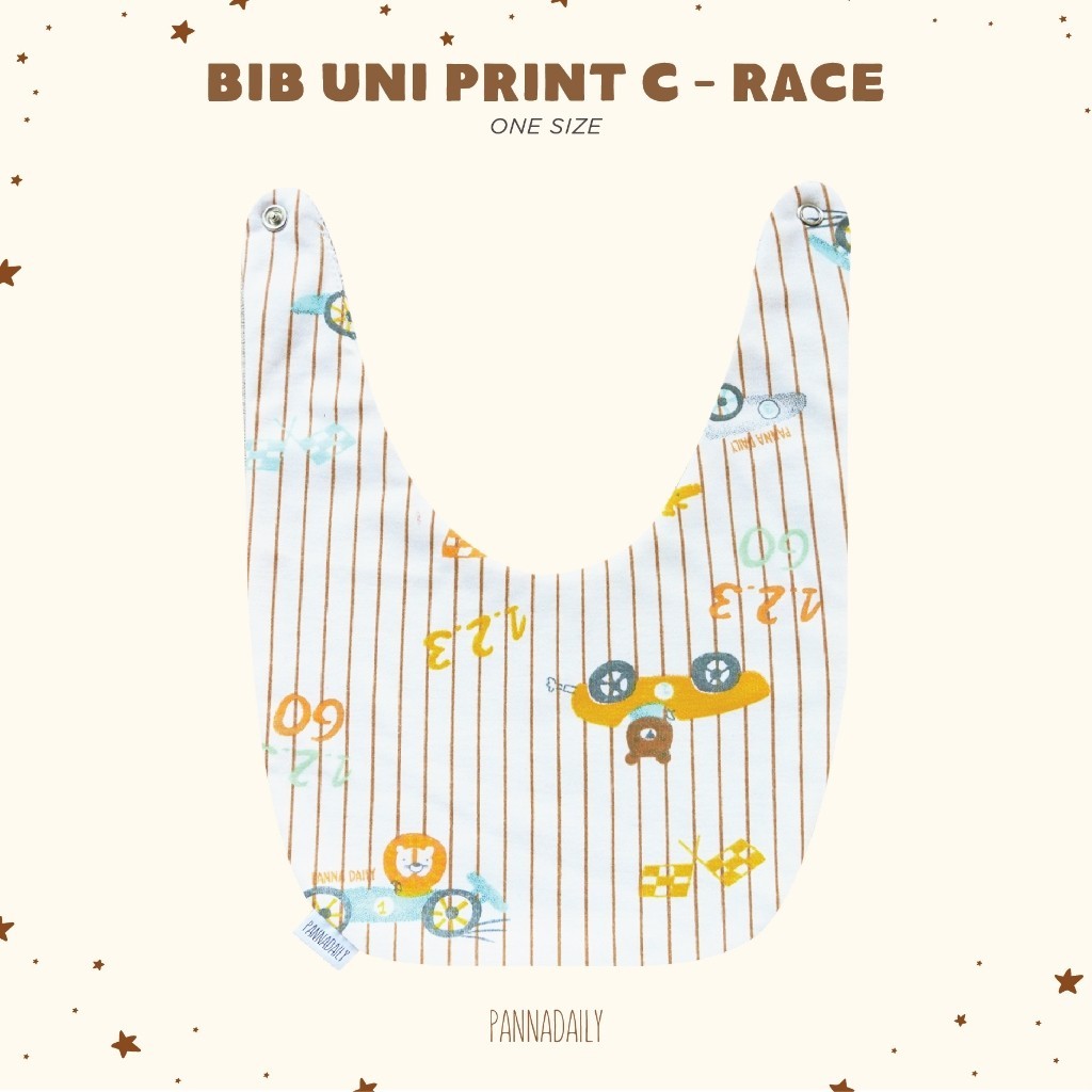BOHOPANNA - PANNADAILY - BIB UNISEX PRINT C - Slabber Bayi