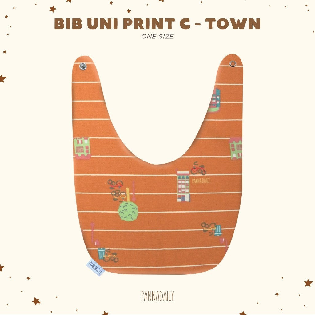 BOHOPANNA - PANNADAILY - BIB UNISEX PRINT C - Slabber Bayi