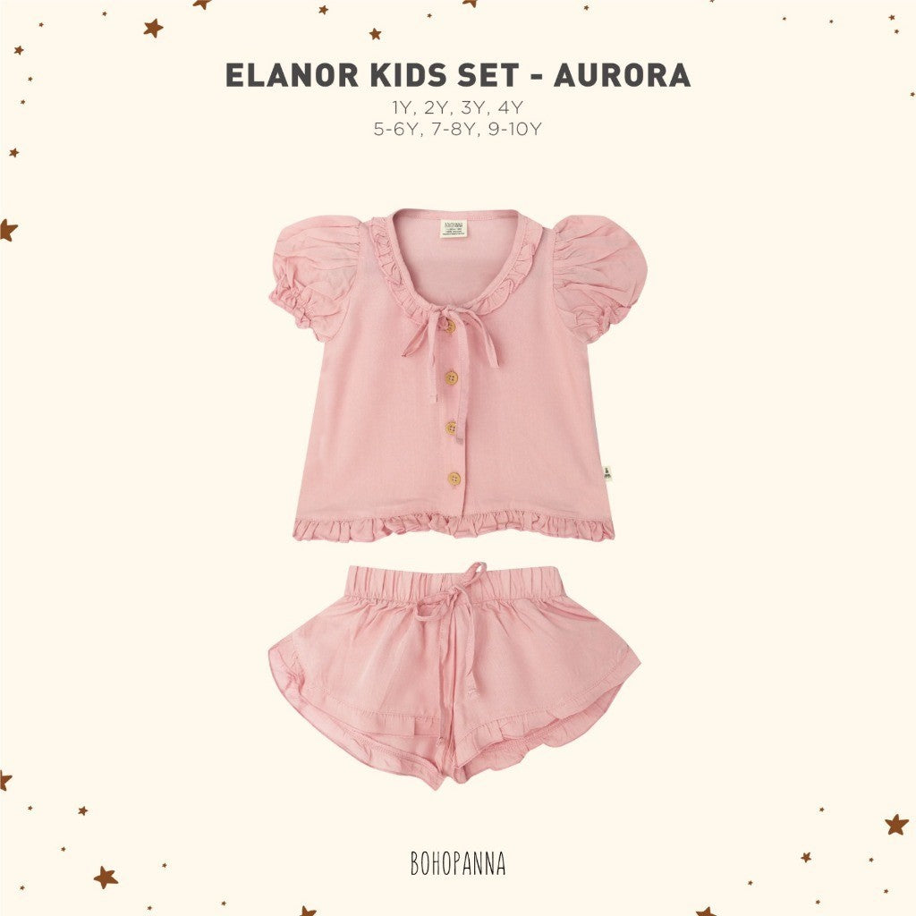 BOHOPANNA - ELANOR KIDS SET - SETELAN ANAK PEREMPUAN