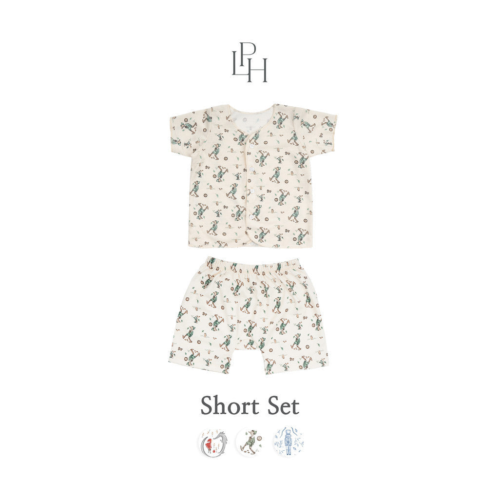 Little Palmerhaus - Little Wear Short Set (Setelan Bayi Lengan Pendek)