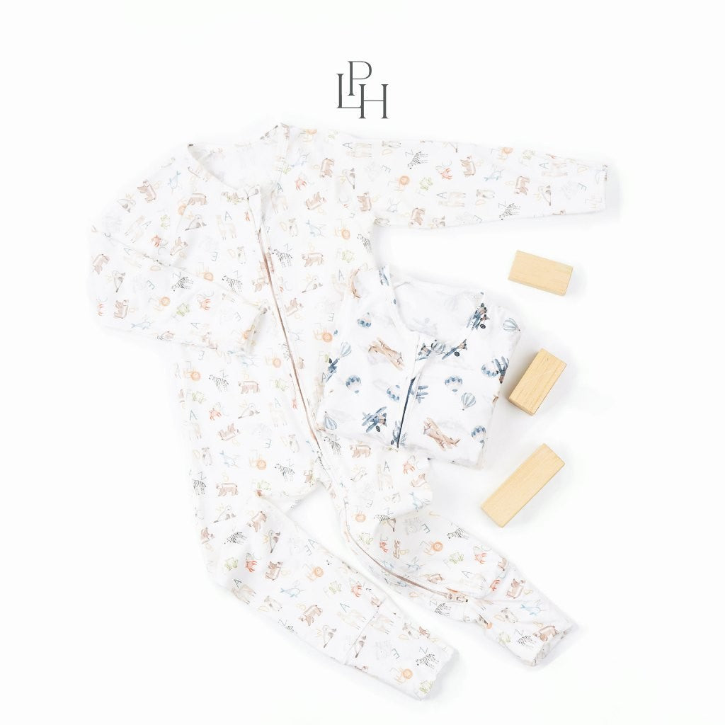 Little Palmerhaus - Tencel Sleepsuit 2.0 (Jumpsuit Bayi)