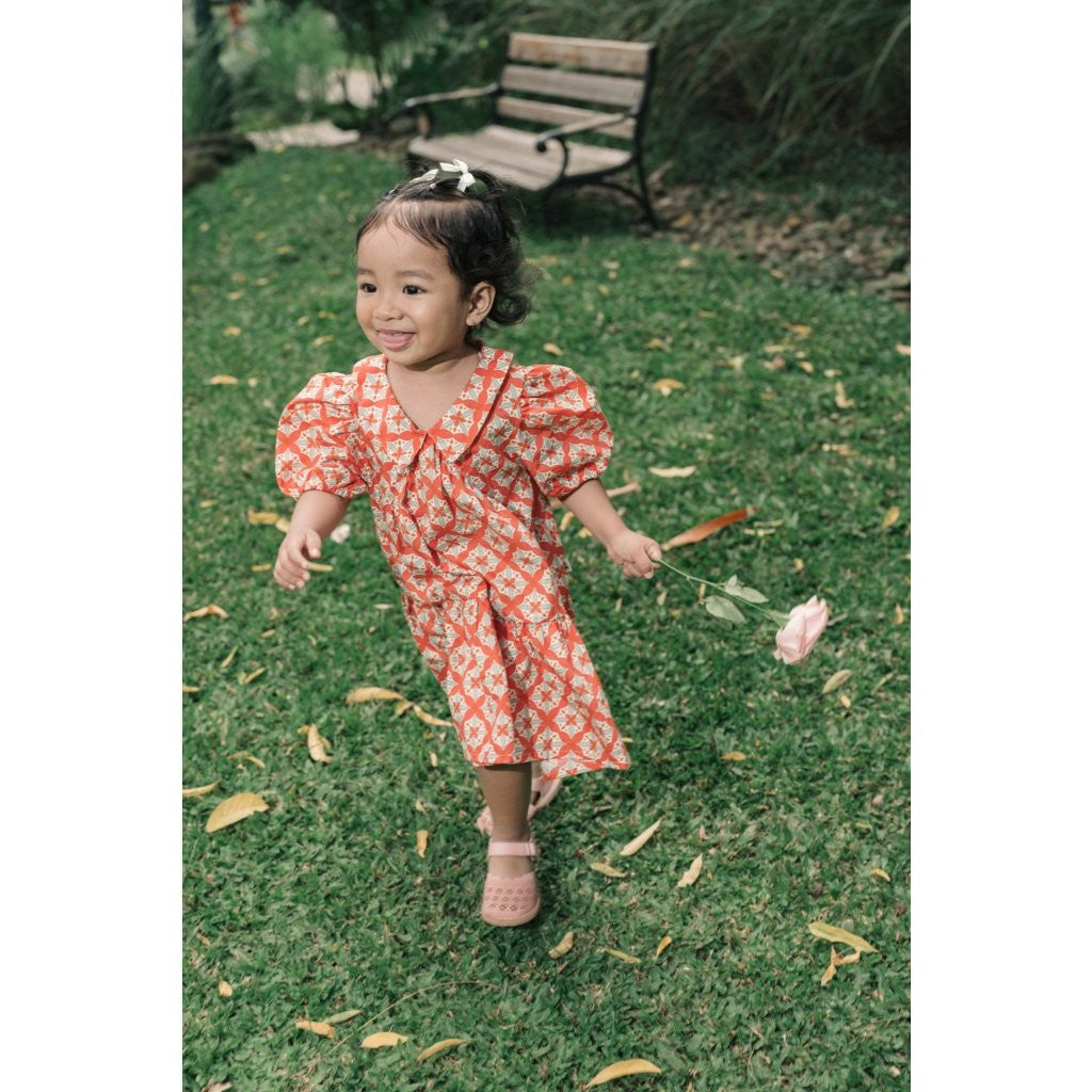 BOHOPANNA - BATIK DRESS - Dress Batik Anak Perempuan