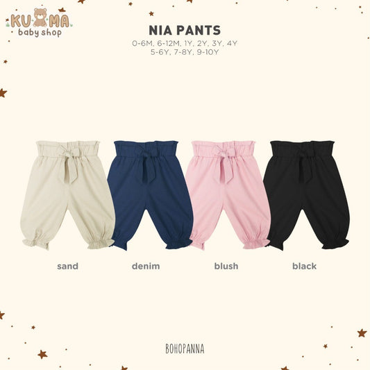 BOHOPANNA - NIA PANT - Celana Panjang Anak Perempuan 2555