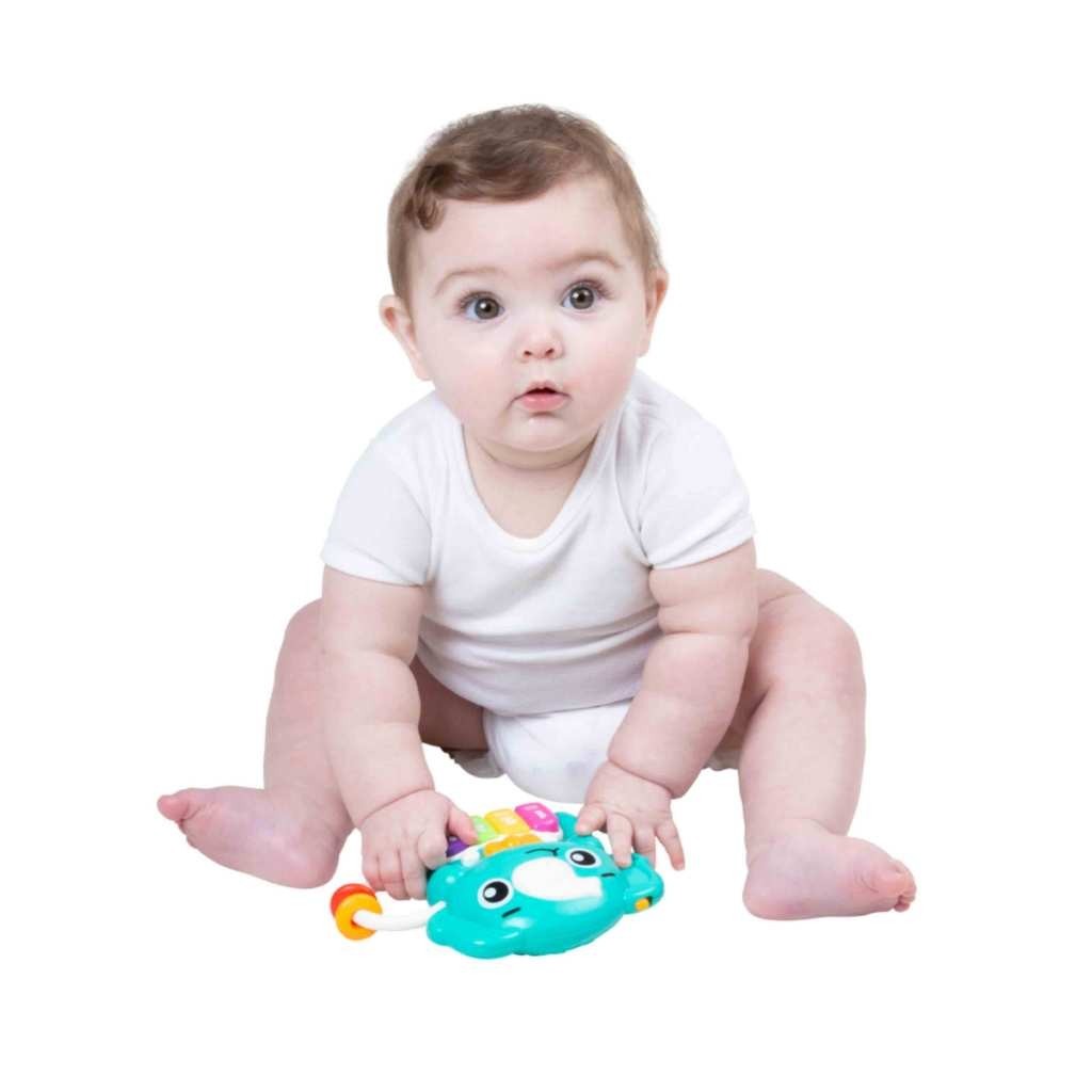 Playgro Elly's Melody Piano - Mainan Sensori  dan Edukasi Anak Bayi Balita
