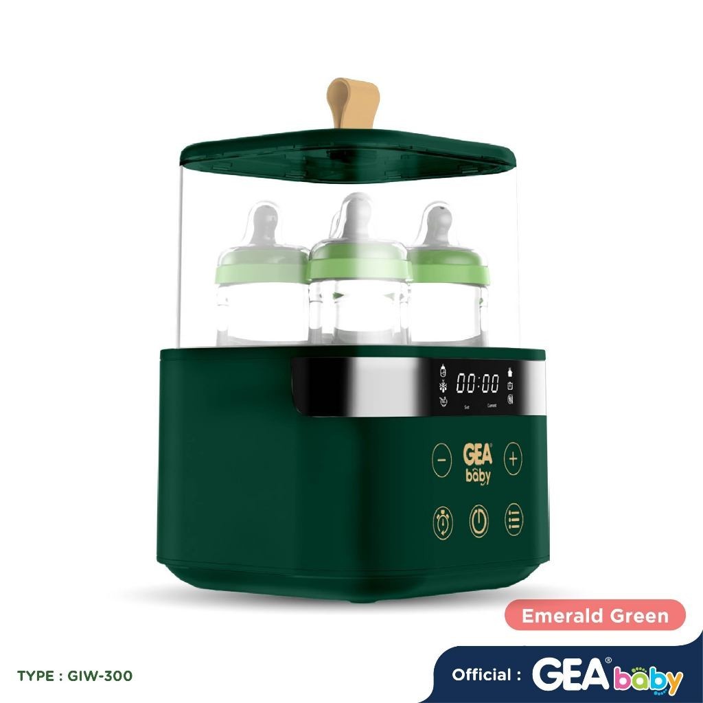 GEA Baby Instant Warmer & Sterilizer GIW-300 Penghangat Asi / Susu Steril botol bayi / Milk & Food Warmer Steamer