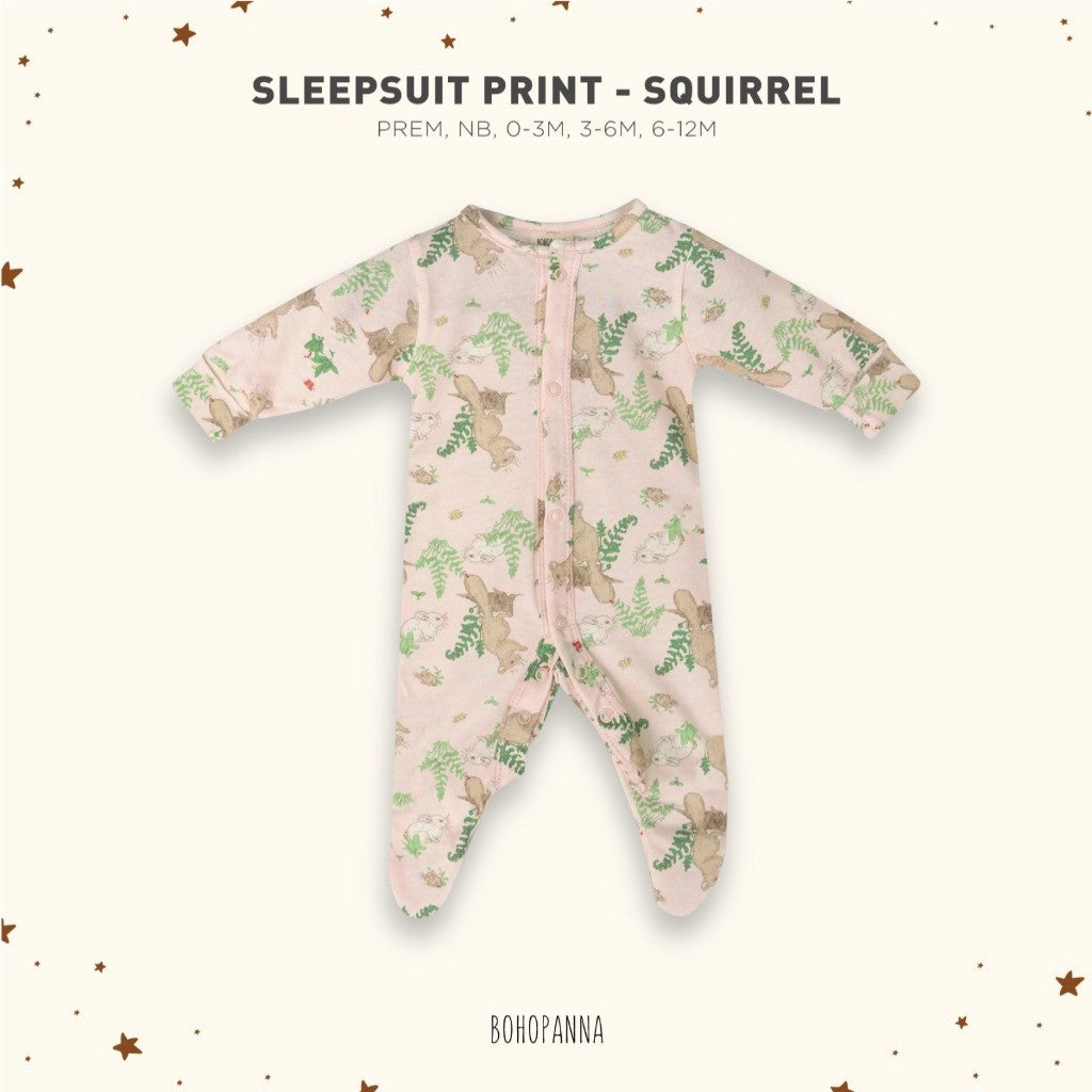 BOHOPANNA - SLEEPSUIT PRINT 2.0 2481 - BAJU TIDUR BAYI