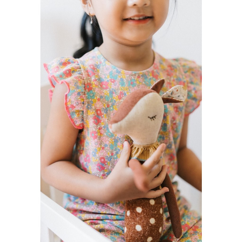 BOHOPANNA - PANNADAILY - PANNA DAILY - BABY & BAYI - SET BABY GIRL PRINT - SET KIDS GIRL PRINT - FLOWERS SERIES - Setelan Anak