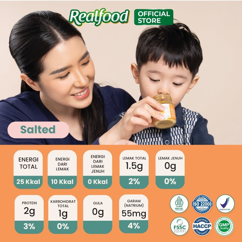 Realfood Momiku Chicken Bone Broth Salted Kaldu Ayam Siap Konsumsi Mpasi isi 6