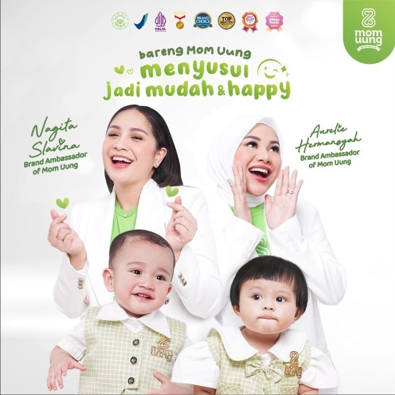 Mom Uung Silicone Breast Pump Penampung Asi 120ml BPA Free | Food Grade Silicone | Anti Tumpah dan Bocor