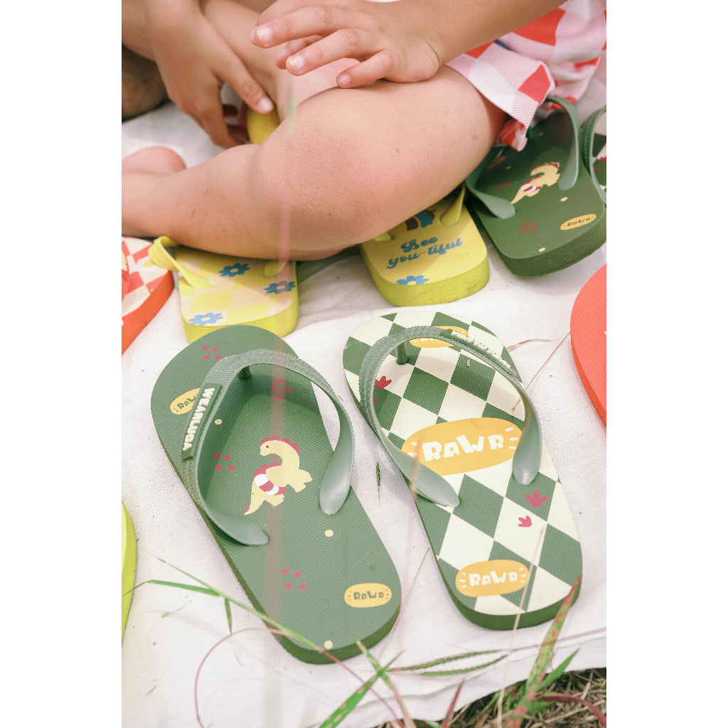 WEARLUCA Riley - Sandal Jepit Anak Laki laki Perempuan Bertali