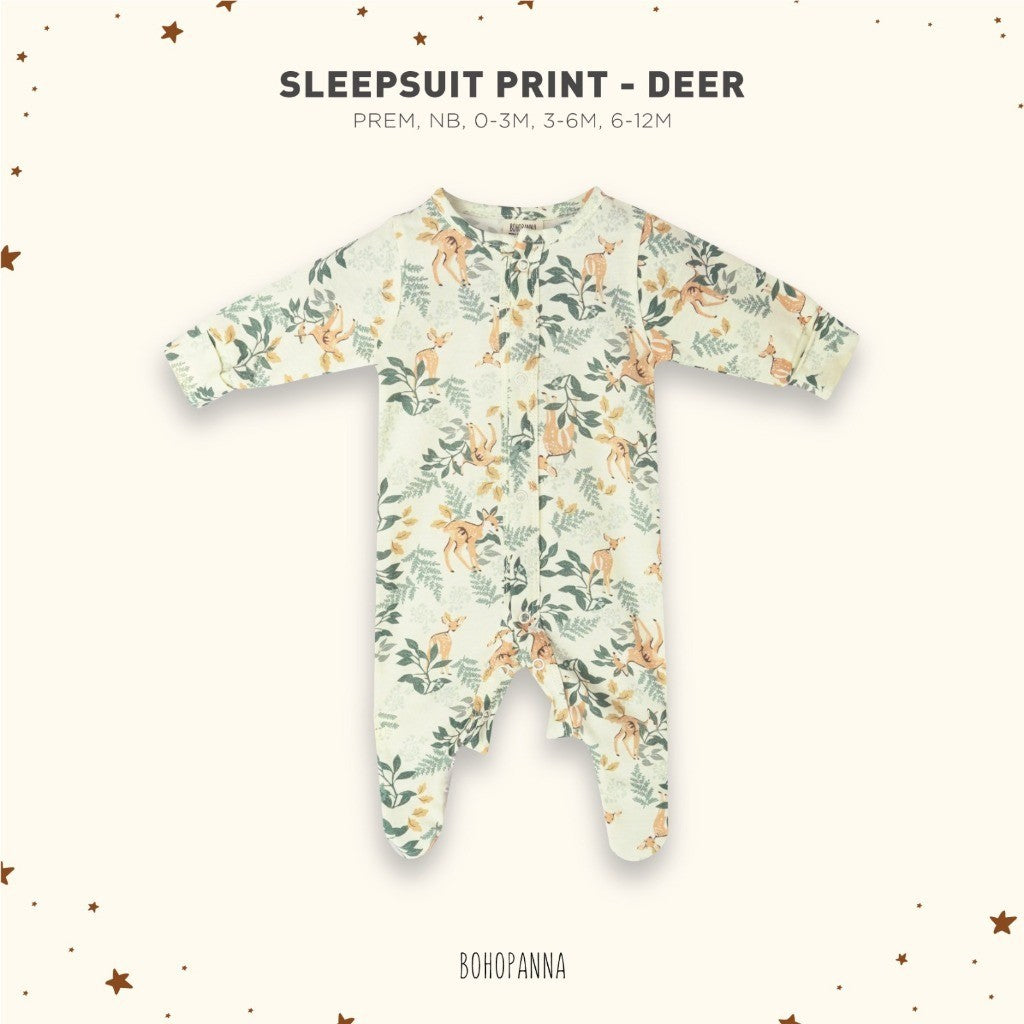 BOHOPANNA - SLEEPSUIT PRINT 2.0 2481 - BAJU TIDUR BAYI