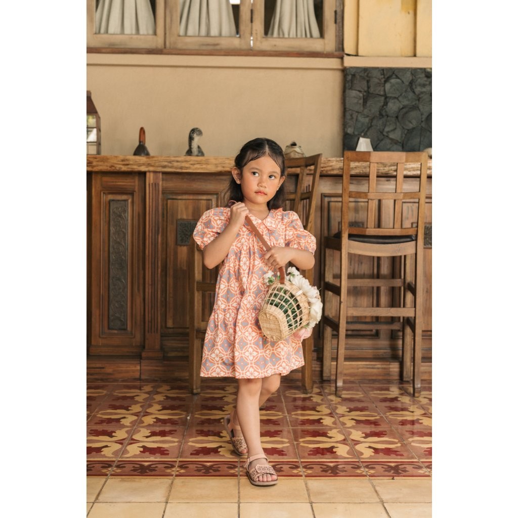 BOHOPANNA - BATIK DRESS - Dress Batik Anak Perempuan