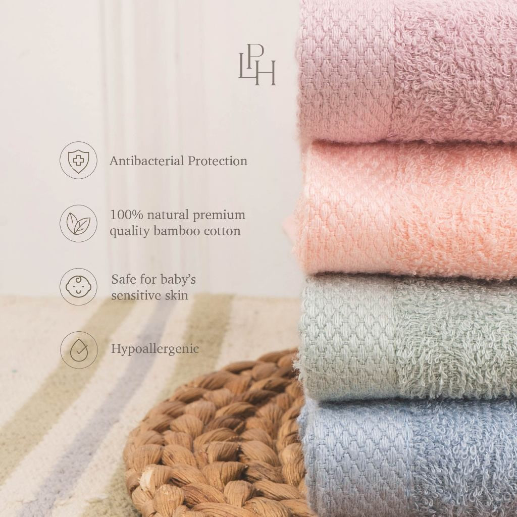 Little Palmerhaus - Bam & Boo Bamboo Towel (Handuk Bayi & Anak) 18.0
