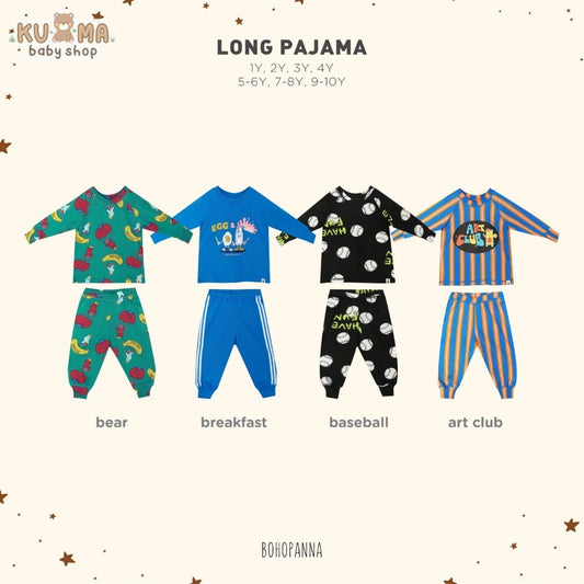 BOHOPANNA - LONG PAJAMA - Pajama Panjang Anak 2506