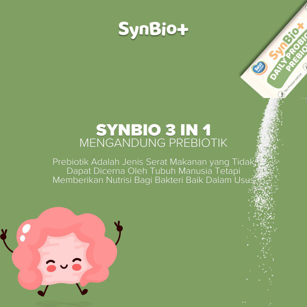 Probiotic + Prebiotic - Synbio+ Untuk Pencernaan Anak Dengan Probiotik