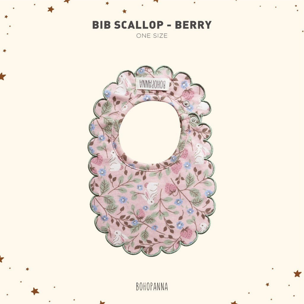 BOHOPANNA - BIB SCALLOP - Slabber Bayi