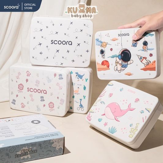 SCOORA Kuro Lunch Box Tempat Makan Bekal Anak
